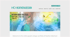 Desktop Screenshot of heatheradesign.com