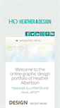 Mobile Screenshot of heatheradesign.com